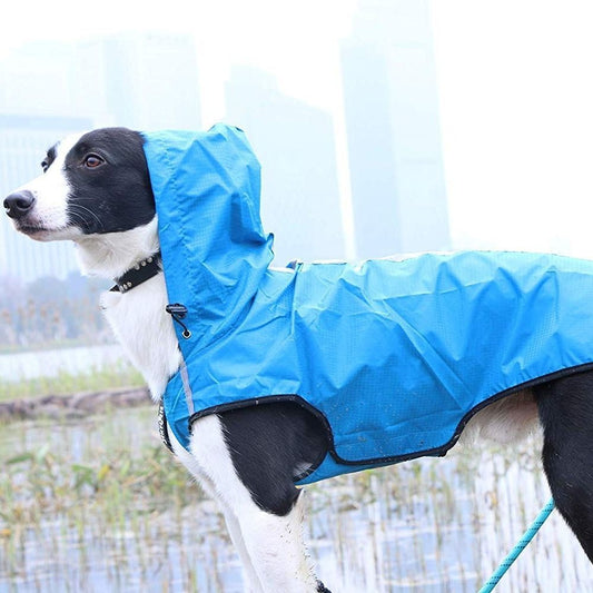 HKM-869459 Waterproof Pet Raincoat - Easy On and Off, Available in Multiple Colors and Sizes