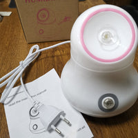 HKM-056723 Compact Handheld Steamer with Adjustable Mist Spray for Facial Care