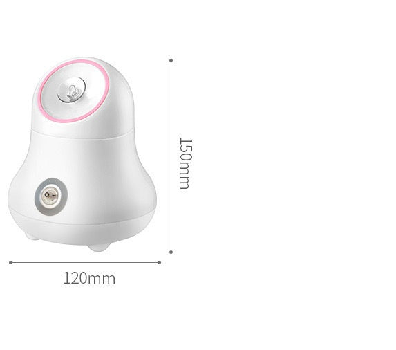 HKM-056723 Compact Handheld Steamer with Adjustable Mist Spray for Facial Care