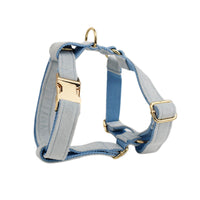 HKM-779347 Soft Velvet Fabric Dog Collar with Matching Accessories - Adjustable Sizes XS to XL