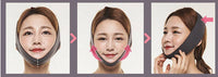 HKM-603027 Non-Electric Face-Lift Bandage for Facial Contouring and Muscle Firming in Black and Pink