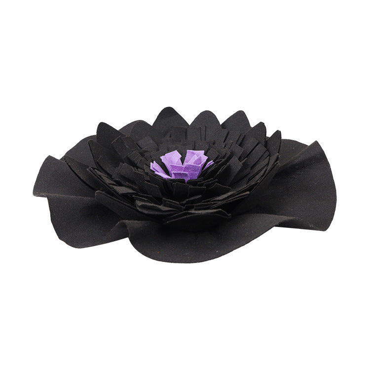 HKM-902803 Halloween Themed Pet Sniffing Pad - Black Felt Cloth for Interactive Play and Stress Relief