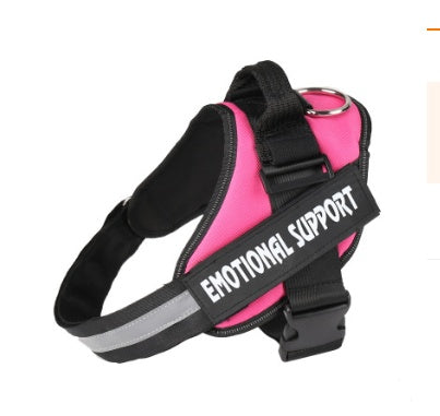 HKM-942035 Nylon Dog Chest Strap: Adjustable Harness Lead in Multiple Sizes (XS, S, M, L, XL, XXL)