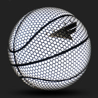 HKM-259667 Reflective Basketball for Enhanced Visibility and Night Play