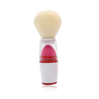HKM-394387 Portable Blush Brush with Synthetic Hair and Plastic Handle for Multi-Purpose Makeup Application