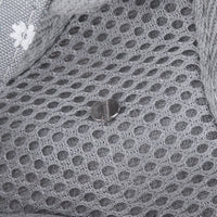 HKM-235795 Adjustable Pet Chest Harness with Bow Tie - Breathable Canvas & Polyester, Various Sizes (S-XL)