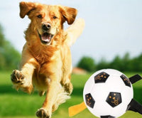 HKM-462035 Interactive Rope Football for Dogs - Durable TPU and Cotton Yarn, Suitable for Small to Large Breeds
