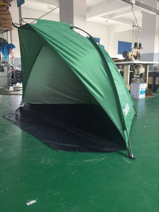 HKM-306259 Outdoor Easy-Fit Camping Tent with Sun Shade Canopy