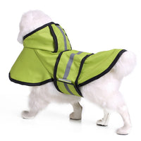 HKM-457619 Dog Raincoat Poncho - Waterproof Polyester with Adjustable Fit for Dogs (XS to 4XL)