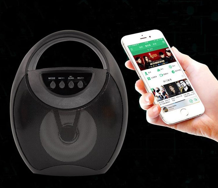 KTX-922387 Portable Bluetooth Speaker with 1200mAh Battery - 6 Hours Playtime, USB and Card Support