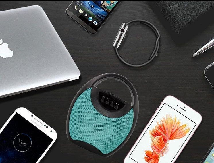 KTX-922387 Portable Bluetooth Speaker with 1200mAh Battery - 6 Hours Playtime, USB and Card Support