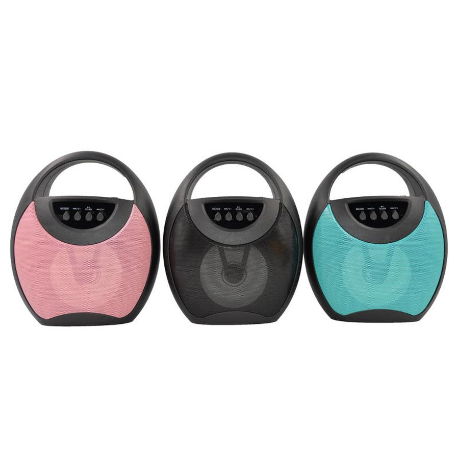 KTX-922387 Portable Bluetooth Speaker with 1200mAh Battery - 6 Hours Playtime, USB and Card Support