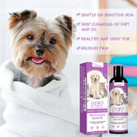 HKM-441491 Gentle Pet Shampoo for Itchy Skin Relief, Soft and Tangle-Free Fur