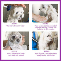 HKM-441491 Gentle Pet Shampoo for Itchy Skin Relief, Soft and Tangle-Free Fur