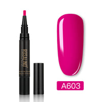 HKM-908883 Neon Phototherapy Gel Nail Polish Pen - 5ML UV/LED - 10 Vibrant Colors