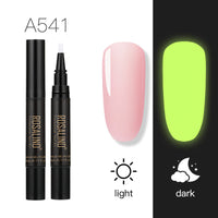 HKM-908883 Neon Phototherapy Gel Nail Polish Pen - 5ML UV/LED - 10 Vibrant Colors