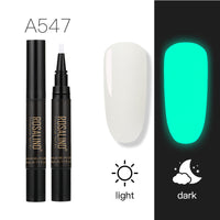 HKM-908883 Neon Phototherapy Gel Nail Polish Pen - 5ML UV/LED - 10 Vibrant Colors
