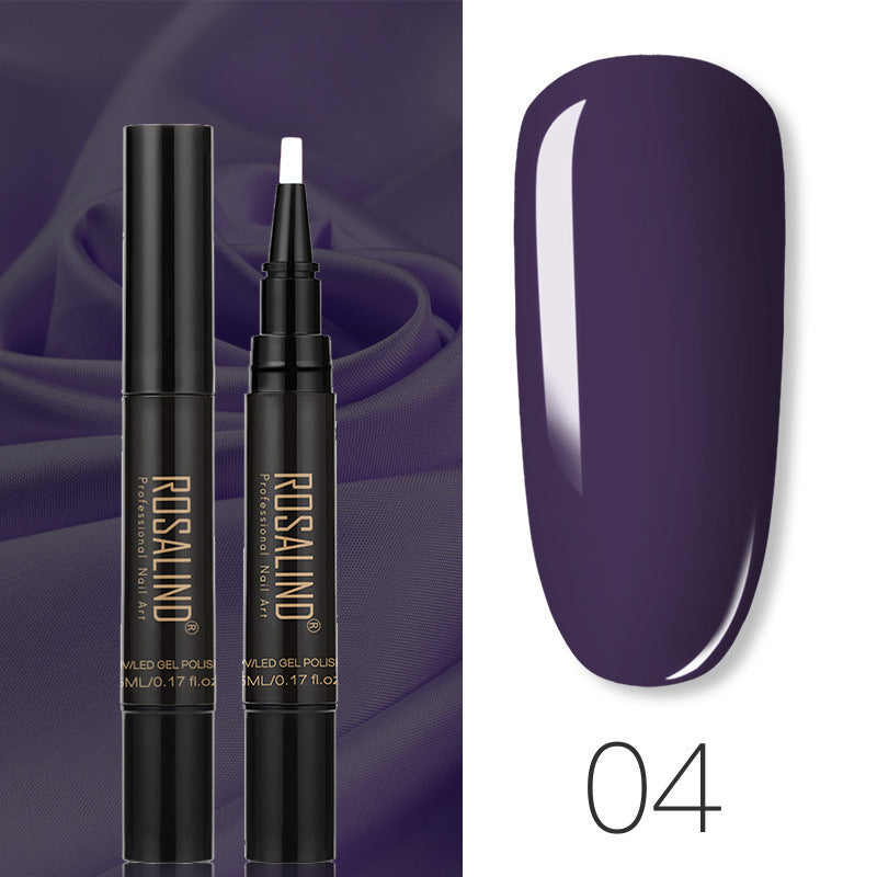 HKM-908883 Neon Phototherapy Gel Nail Polish Pen - 5ML UV/LED - 10 Vibrant Colors