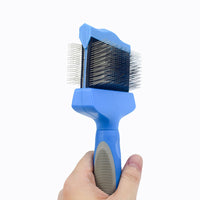 HKM-768019 Double-Sided Soft Comb for Cats and Dogs - Large and Small Options Available