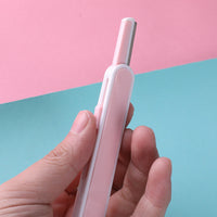 HKM-251795 Stainless Steel Eyebrow Shaping Knife for Precise Grooming