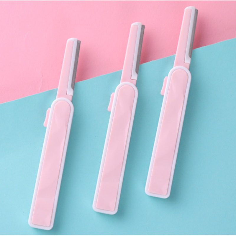 HKM-251795 Stainless Steel Eyebrow Shaping Knife for Precise Grooming