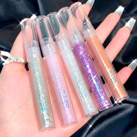 HKM-883603 Aurora Liquid Eyeshadow Set - Smudge-Free Glittering Pearls, 5 Shades