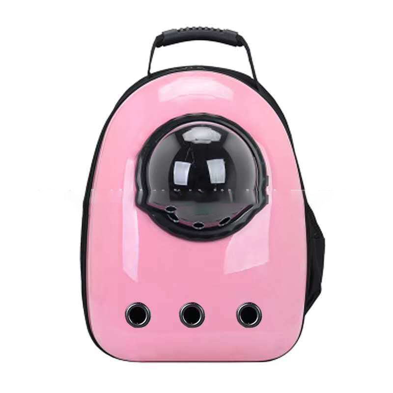 HKM-366675 Portable Pet Backpack for Cats and Dogs - Comfortable Shoulder Bag for Travel and Outdoor Adventures