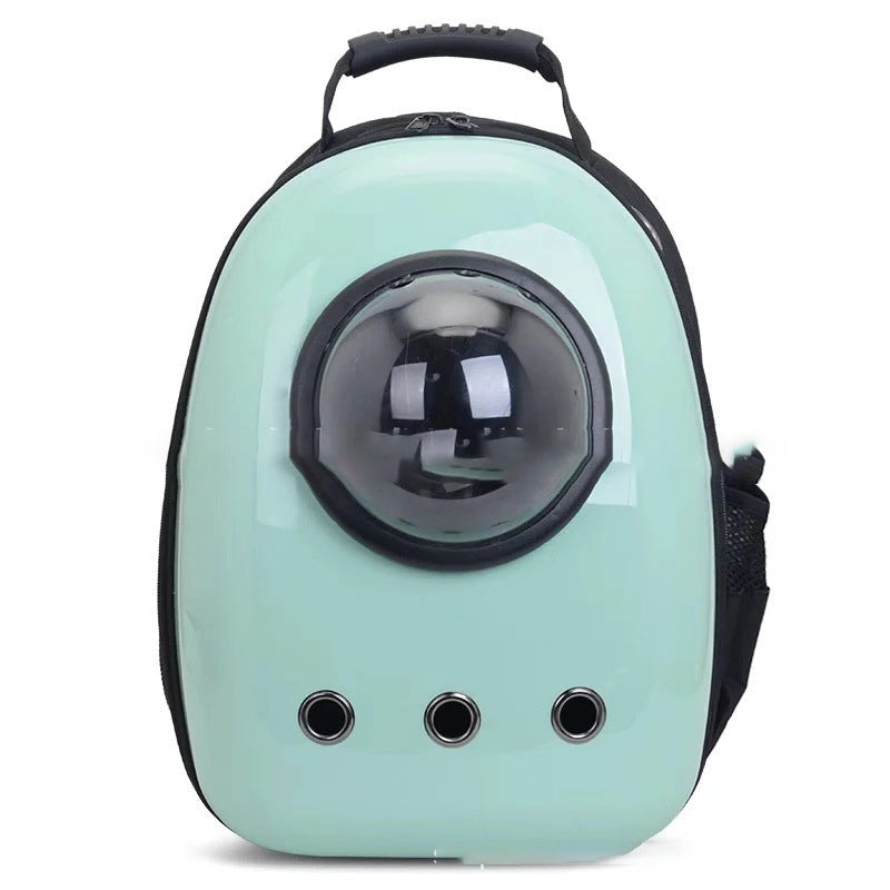 HKM-366675 Portable Pet Backpack for Cats and Dogs - Comfortable Shoulder Bag for Travel and Outdoor Adventures