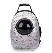 HKM-366675 Portable Pet Backpack for Cats and Dogs - Comfortable Shoulder Bag for Travel and Outdoor Adventures