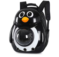 HKM-366675 Portable Pet Backpack for Cats and Dogs - Comfortable Shoulder Bag for Travel and Outdoor Adventures