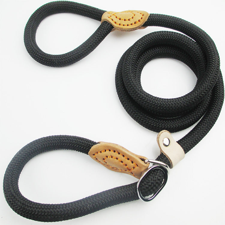 HKM-411987 Reflective Telescopic Dog Leash with Automatic Tightening Mechanism - Durable Nylon, Scalable Traction Belt