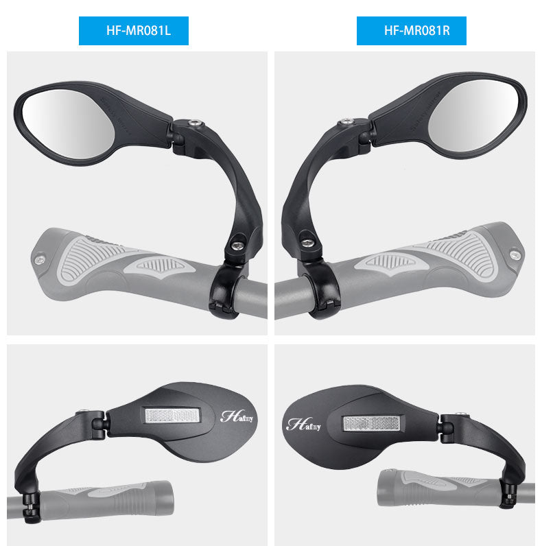 HKM-747219 Hafny Adjustable Bicycle Rearview Mirror for Safe Riding