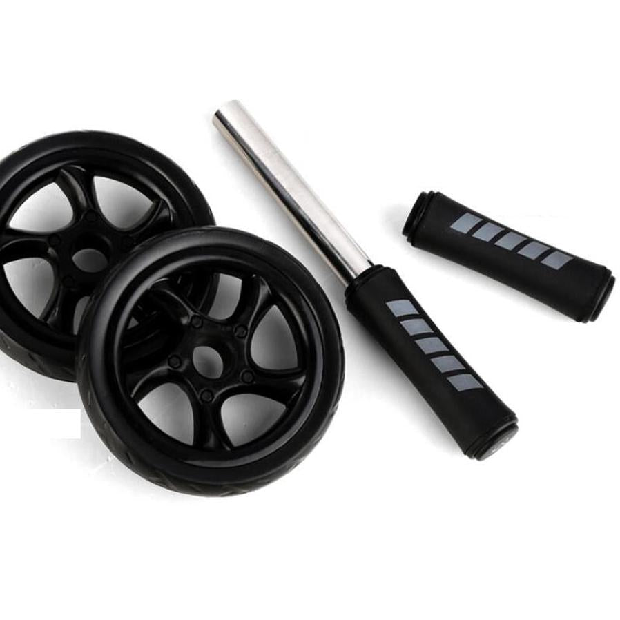 HKM-691411 Silent Two-Wheel Abdominal Roller for Core Strength Training