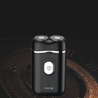 HKM-955731 USB Rechargeable Dual-Purpose Rotary Electric Shaver with Washable Design