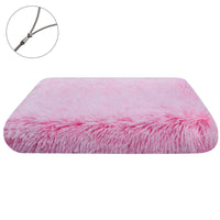 HKM-908243 Plush Square Cat Mat in Various Gradient Colors and Waterproof Options