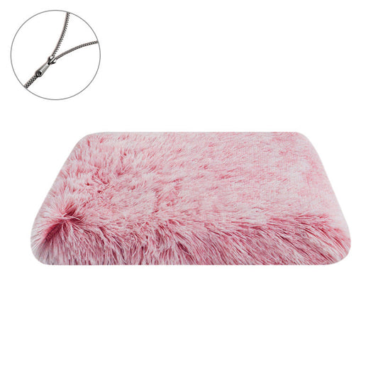 HKM-908243 Plush Square Cat Mat in Various Gradient Colors and Waterproof Options