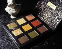 HKM-653075 9-Color Eyeshadow Palette for Stunning Eye Looks - Shades 1# Impulse Confession, 2# C Disc