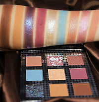 HKM-653075 9-Color Eyeshadow Palette for Stunning Eye Looks - Shades 1# Impulse Confession, 2# C Disc