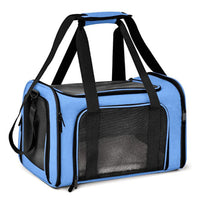 HKM-529363 Portable Pet Carrier Bag for Cats and Dogs, Lightweight Travel Backpack