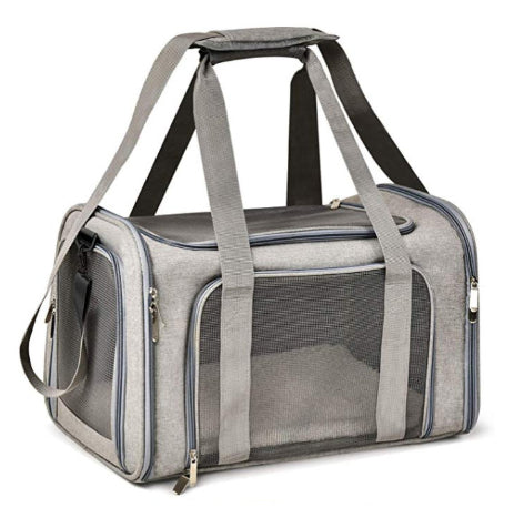 HKM-529363 Portable Pet Carrier Bag for Cats and Dogs, Lightweight Travel Backpack