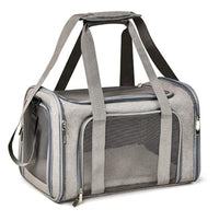 HKM-529363 Portable Pet Carrier Bag for Cats and Dogs, Lightweight Travel Backpack
