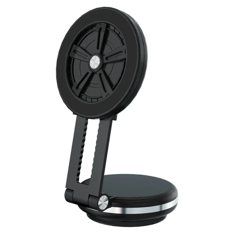 KTX-622291 360-Degree Rotating Wireless Charger and Magnetic Car Phone Holder with Suction Cup Mount