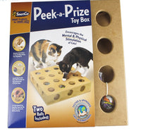 HKM-817043 Interactive 9-Hole Cat Toy Box for Enhanced Play and Exploration