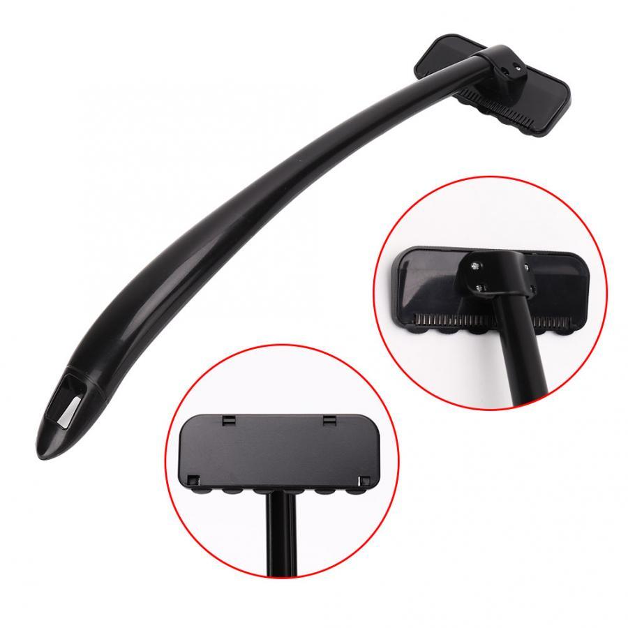 HKM-889043 Ergonomic Manual Back Shaver with Stainless Steel Blade for Whole Body Shaving