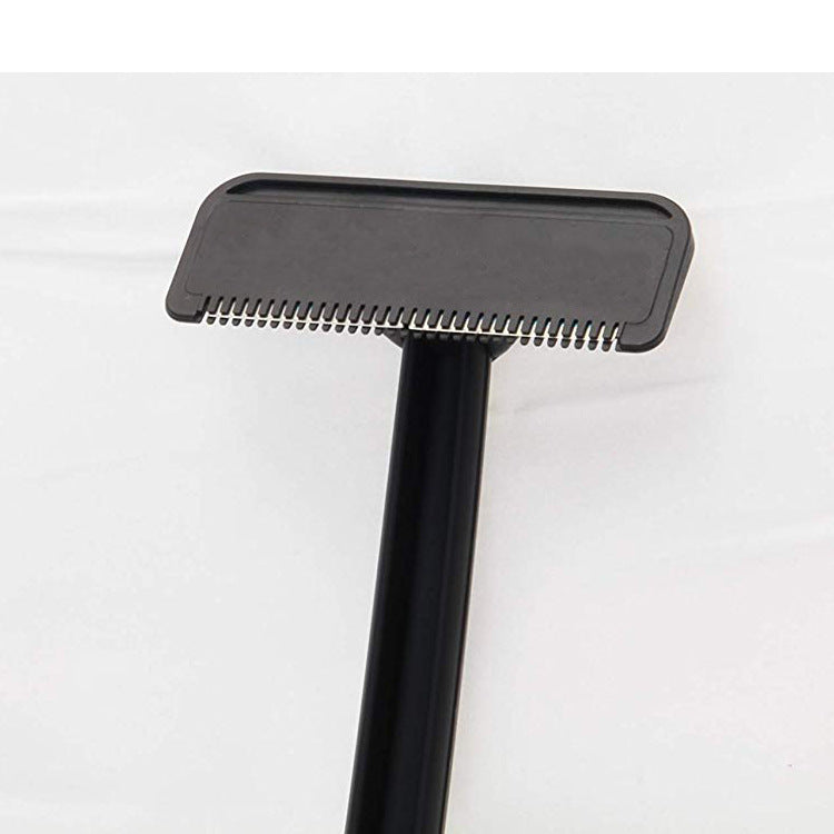 HKM-889043 Ergonomic Manual Back Shaver with Stainless Steel Blade for Whole Body Shaving