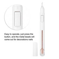 HKM-167571 Nail Art Pen with Automatic Bead Dispensing for Creative Nail Decoration