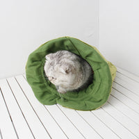 HKM-267539 Pet Flannel Storage Bag for Toy Organization - Green One Size