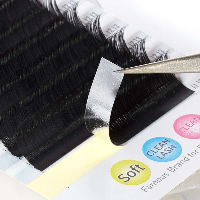 HKM-764051 Natural 3D Camellia Grafting Eyelashes 0.05 Thickness in Multiple Lengths