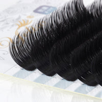 HKM-764051 Natural 3D Camellia Grafting Eyelashes 0.05 Thickness in Multiple Lengths