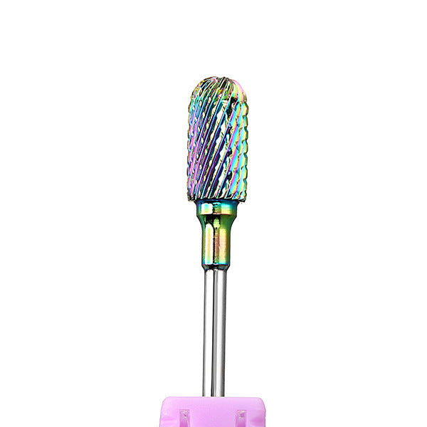 HKM-199187 Tungsten Steel Electric Nail Polishing Grinding Head – Ceramic Accessory for Nail Art